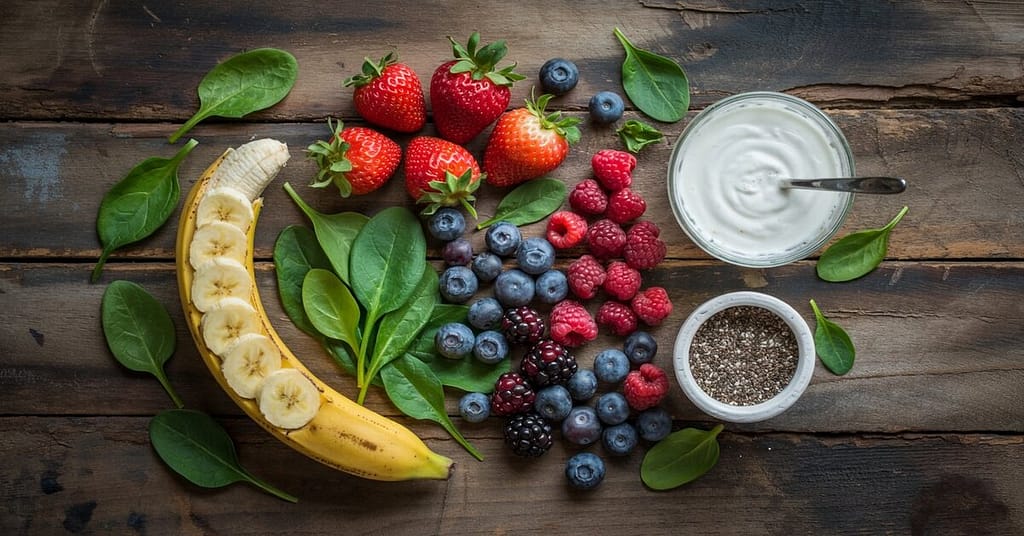image showing healthy foods that can help in the weight loss journey