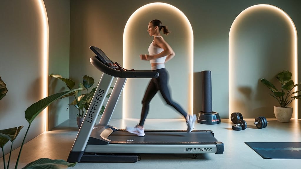 High-quality Life Fitness Club Series Treadmill for home workouts